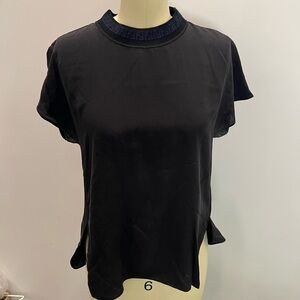Fendi Black Short Sleeve Women's Tee